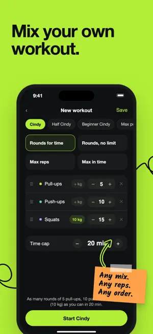 Home Workout Tracker: RepCap screenshot 2