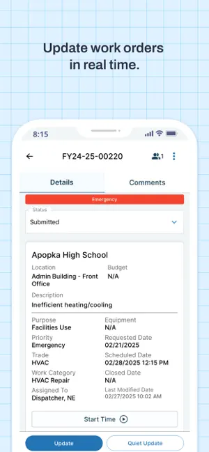 Facilitron Works screenshot 2