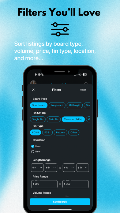 Screenshot 2 of Boardal: Buy. Sell. Surf. App