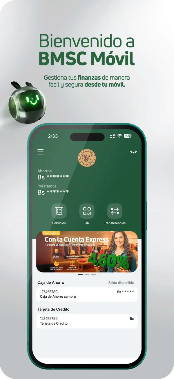 #1. BMSC Móvil (iOS) De: Banco Mercantil Santa Cruz S.A.