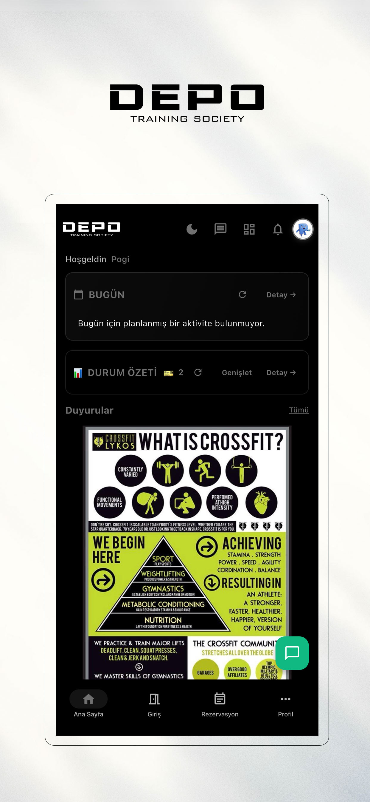DEPO Training screenshot 2