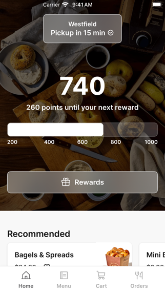 Westfield Union MB iPhone screenshot 1 - Food & Drink app