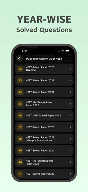 NEET PYQs: Solved Papers screenshot 2