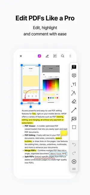 ALPDF - PDF Converter & Editor screenshot 3