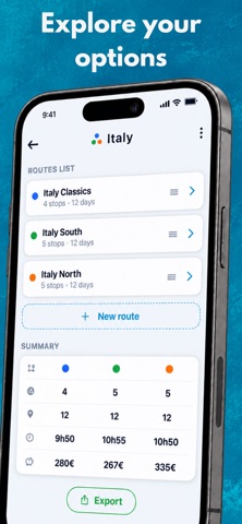 Trip Paths: Route Planner Screenshot 1 of 4