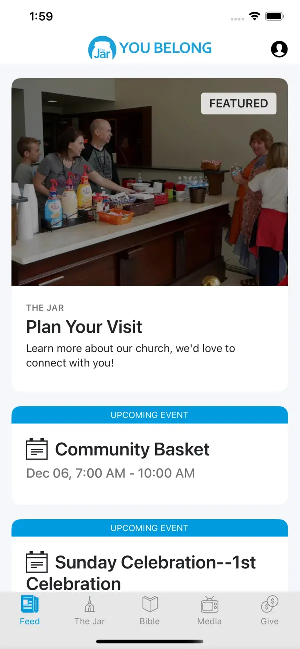 Screenshot #1 pour The Jar Community Church
