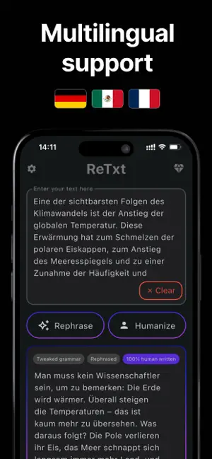 Retxt AI: Humanize Your Text screenshot 4
