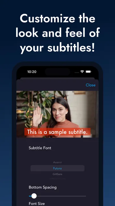 Translate Add Subtitles Video iPhone-skjermbilde 3
