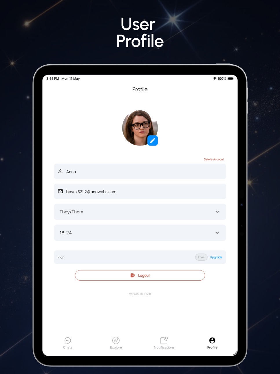 iPad screenshot