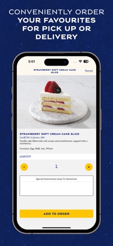 Paris Baguette Canada iPhone screenshot 5