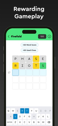 Daily Word Games iPhone screenshot