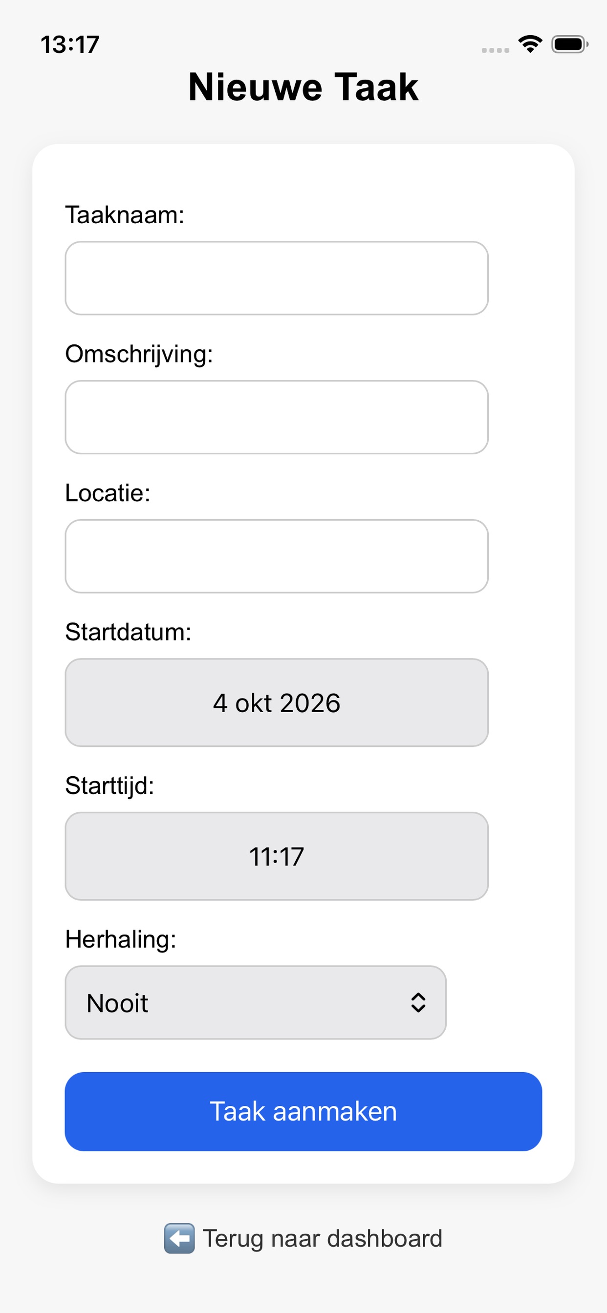 Screenshot 2 of Dagwijzer beheer met push