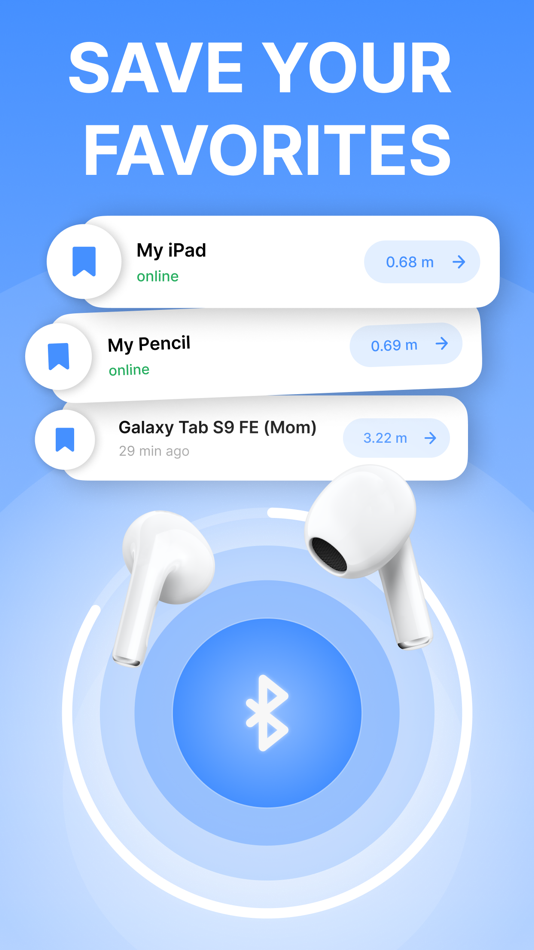 #5. Air Finder: BLE Device Scanner (iOS) 由: KERIM CEMIL OZURUK