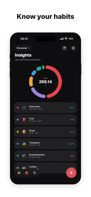 Spent: AI Expense Tracker screenshot 4