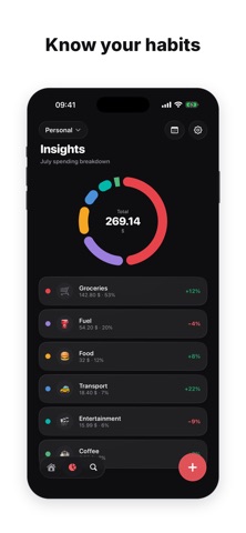 Spent: AI Expense Tracker Screenshot 4 of 6