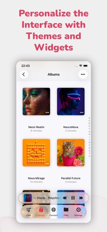 Evermusic Pro: music player iPhone screenshot
