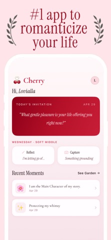 Cherry: Romanticize Your Life Screenshot 1 of 5