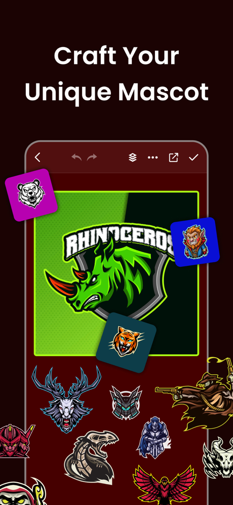 Logo Esport Gaming Maker screenshot 7
