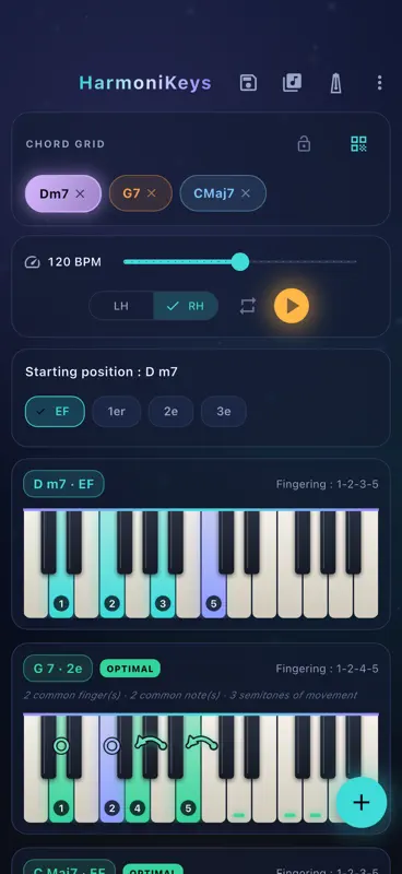 HarmoniKeys: Piano Chords screenshot 1 of 6
