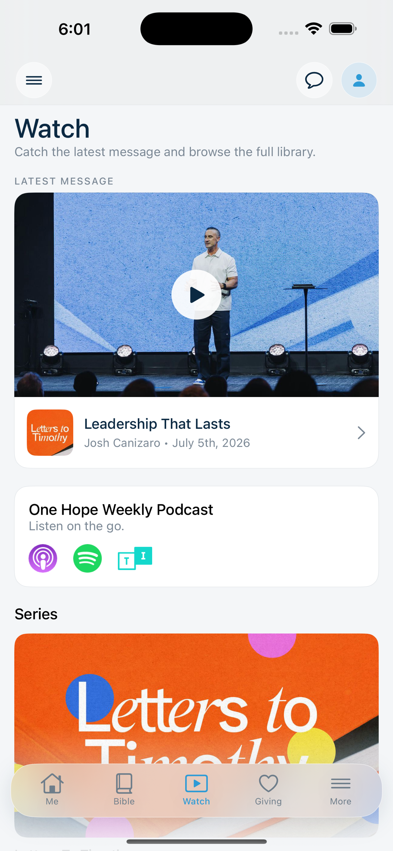 One Hope App screenshot 4