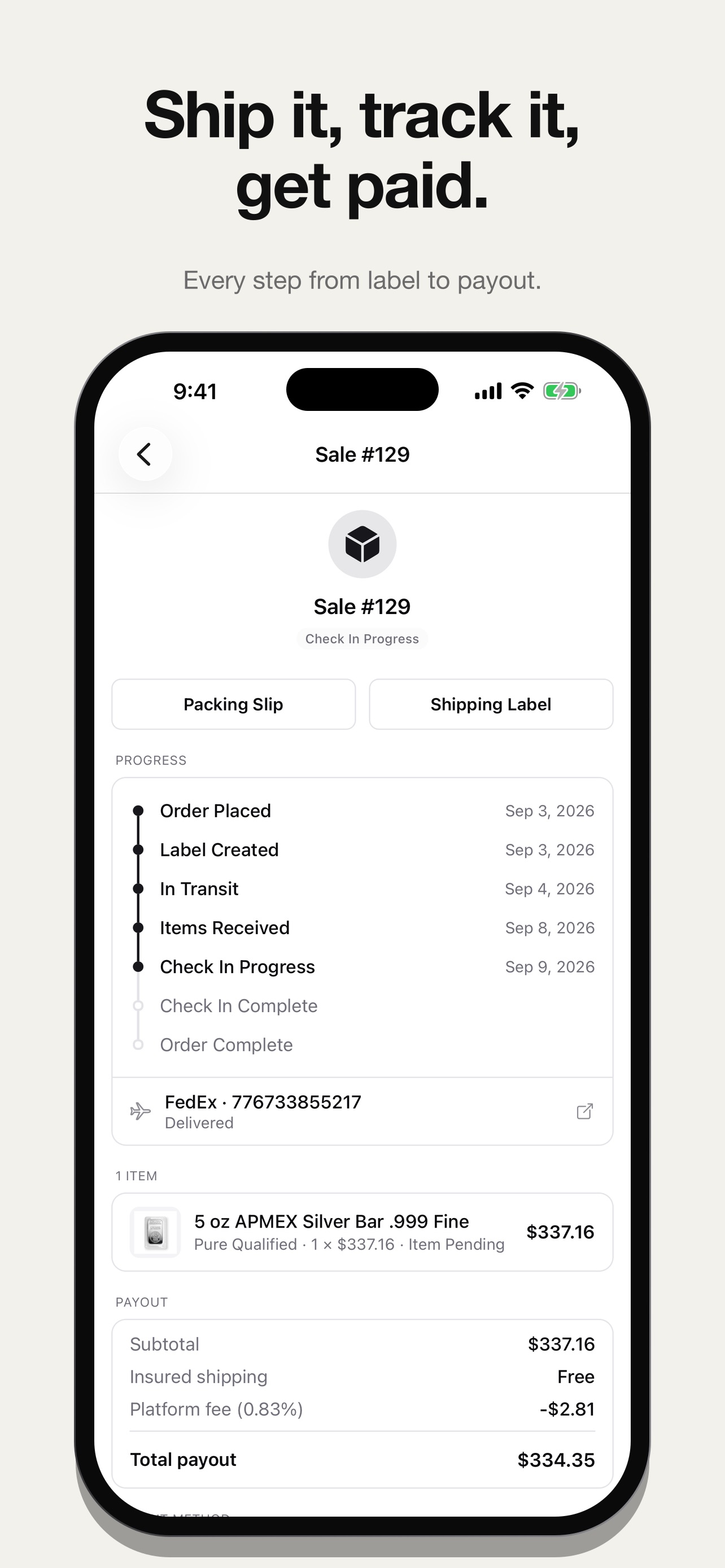 Screenshot 5 of Pure: Buy Gold & Silver