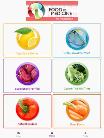 Menopause Nutrition iPad screenshot