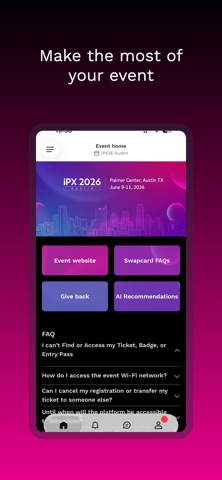 impact.com iPX Events iPhone screenshot