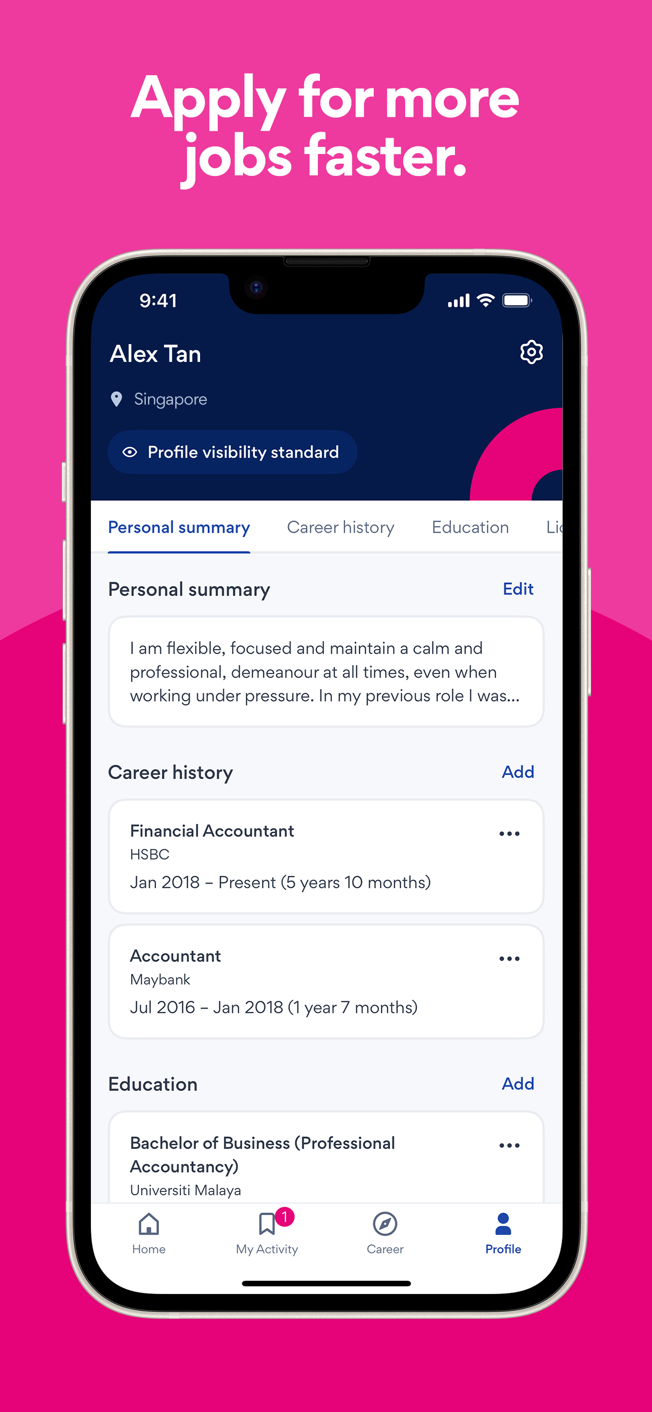 Jobstreet: Smart job matching screenshot 6