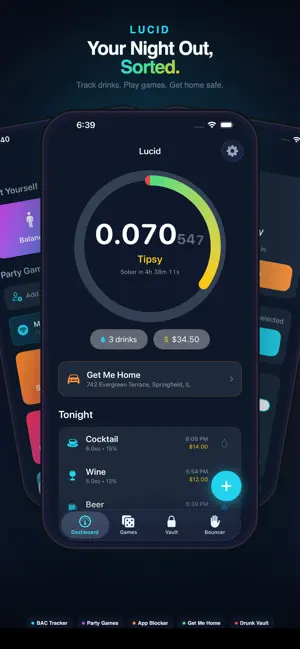 Lucid - Night Out Buddy screenshot 1