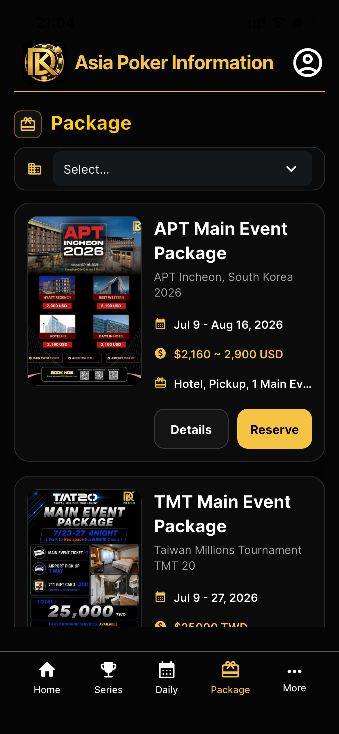 DK Poker Tour screenshot 2