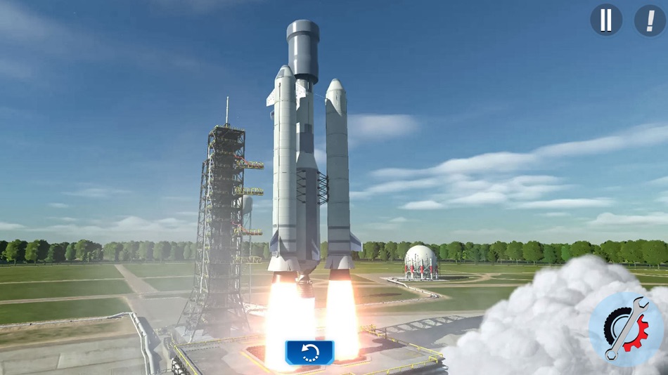 #5. Spaceship Rocket Simulator (iOS) Bởi: Muhammad Rashid