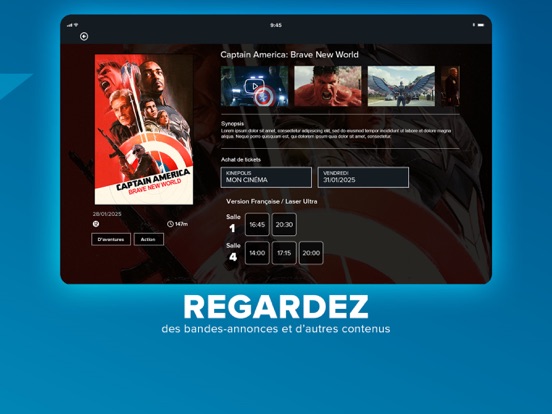 Screenshot #6 pour Kinepolis