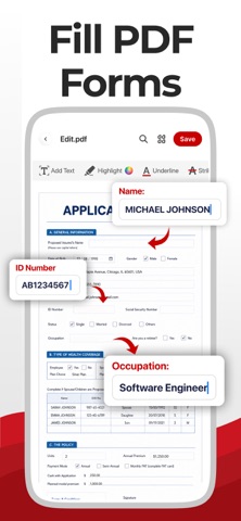 PDF Editor - Read, Scan & Sign Screenshot 6 of 10