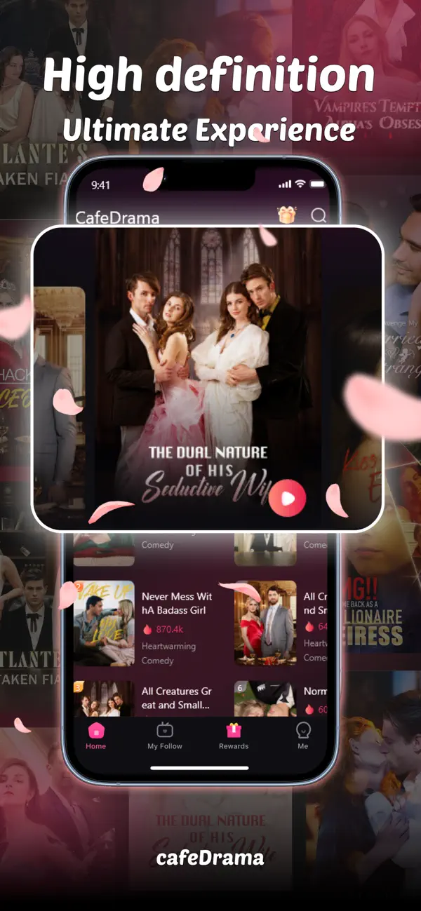 #3. CafeDrama-Short Dramas & Movie (iOS) Av: Shanghai Shaozhen Technology Co., Ltd.