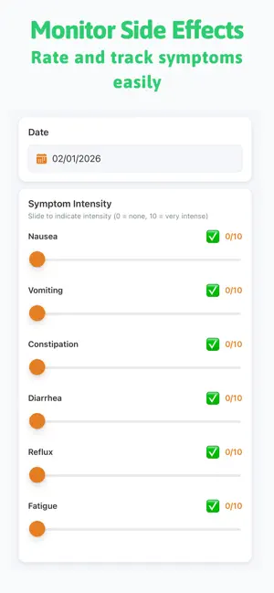 Mounjaro Care - GLP-1 Tracker screenshot 4