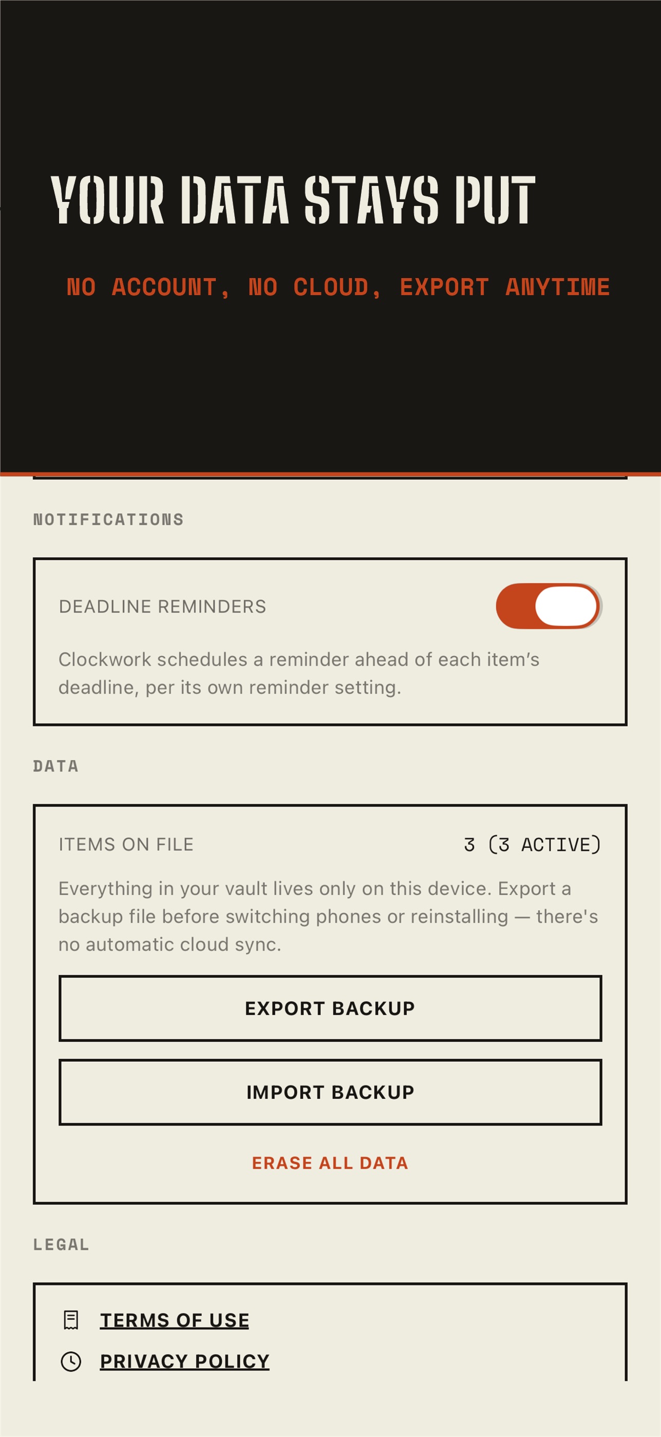 Screenshot 5 of Clockwork: Returns & Warranty