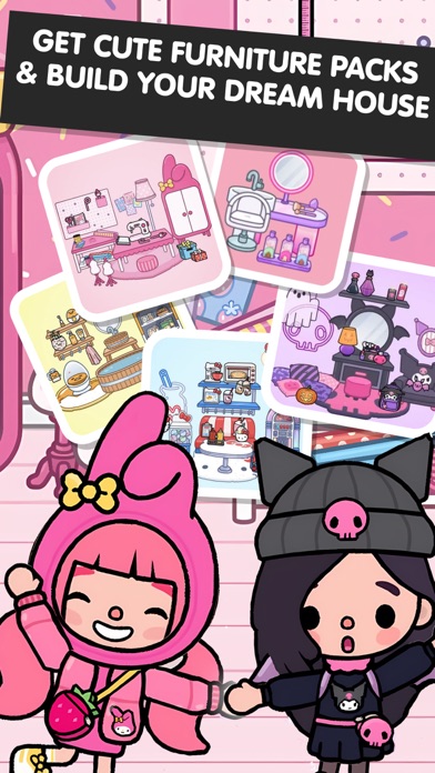 Hello Kitty Mods Toca World Screenshot