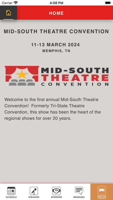 Mid-South Theatre Convention Screenshot