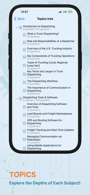 Learn Truck Dispatch (US) screenshot 2