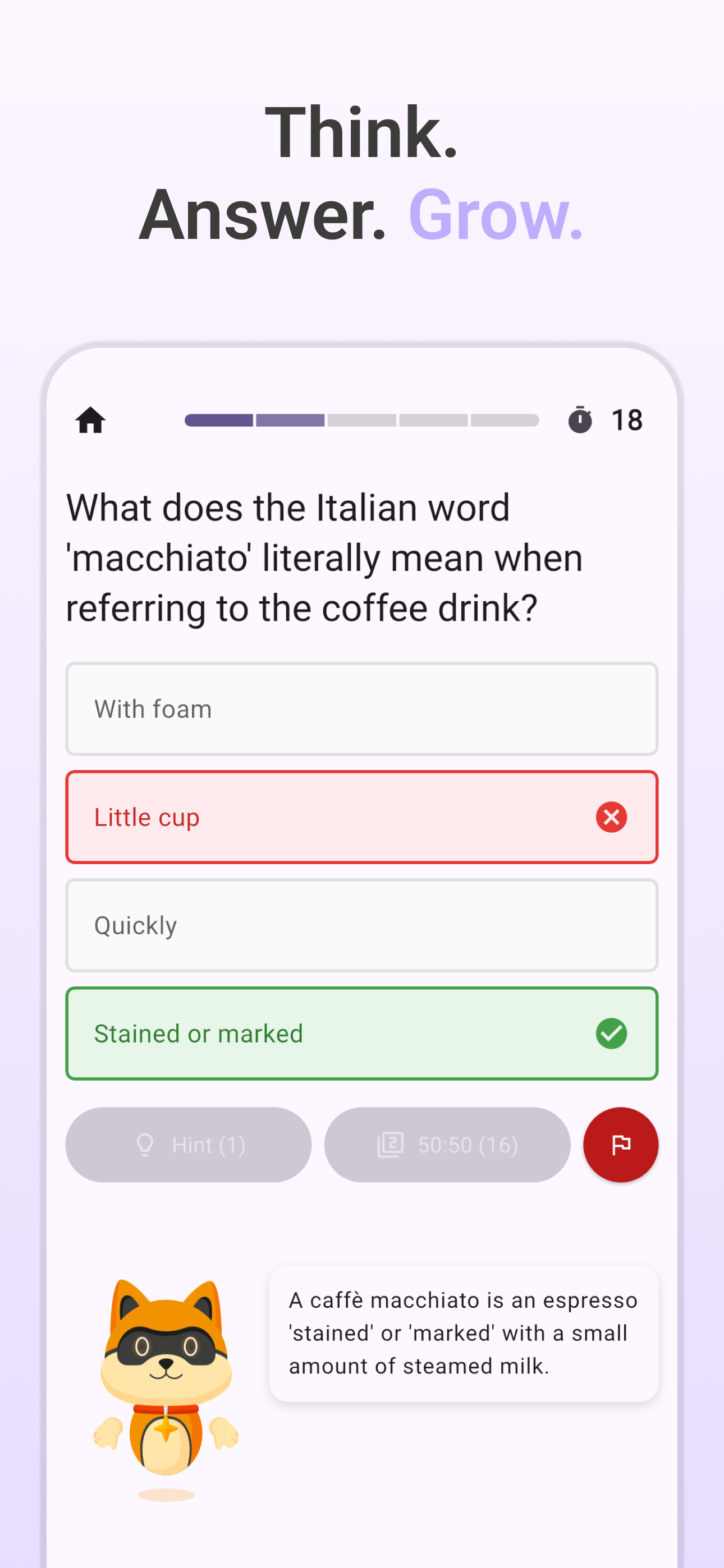Menzia - Trivia Quiz Game