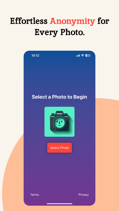 Screenshot #3 pour Face Blur: Photo Privacy Cloak