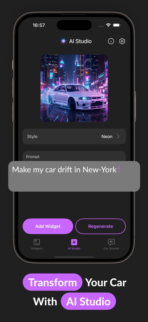 Car Widgets: Style Dashboard - Lifestyle App | MWM