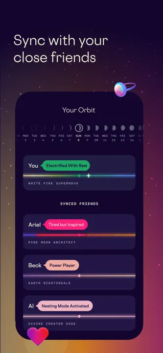 Stardust Period Tracker: Screenshot 4 von 10