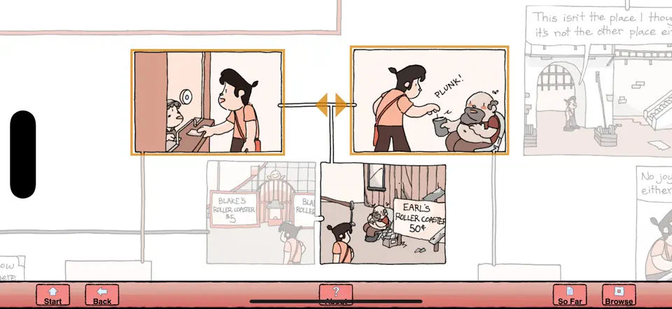 The Beyond: Interactive Comic iPhone Screenshot 2
