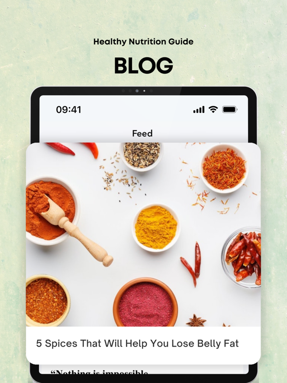 AI Weight Loss Meal Planner iPad screenshot 7 - Health & Fitness app