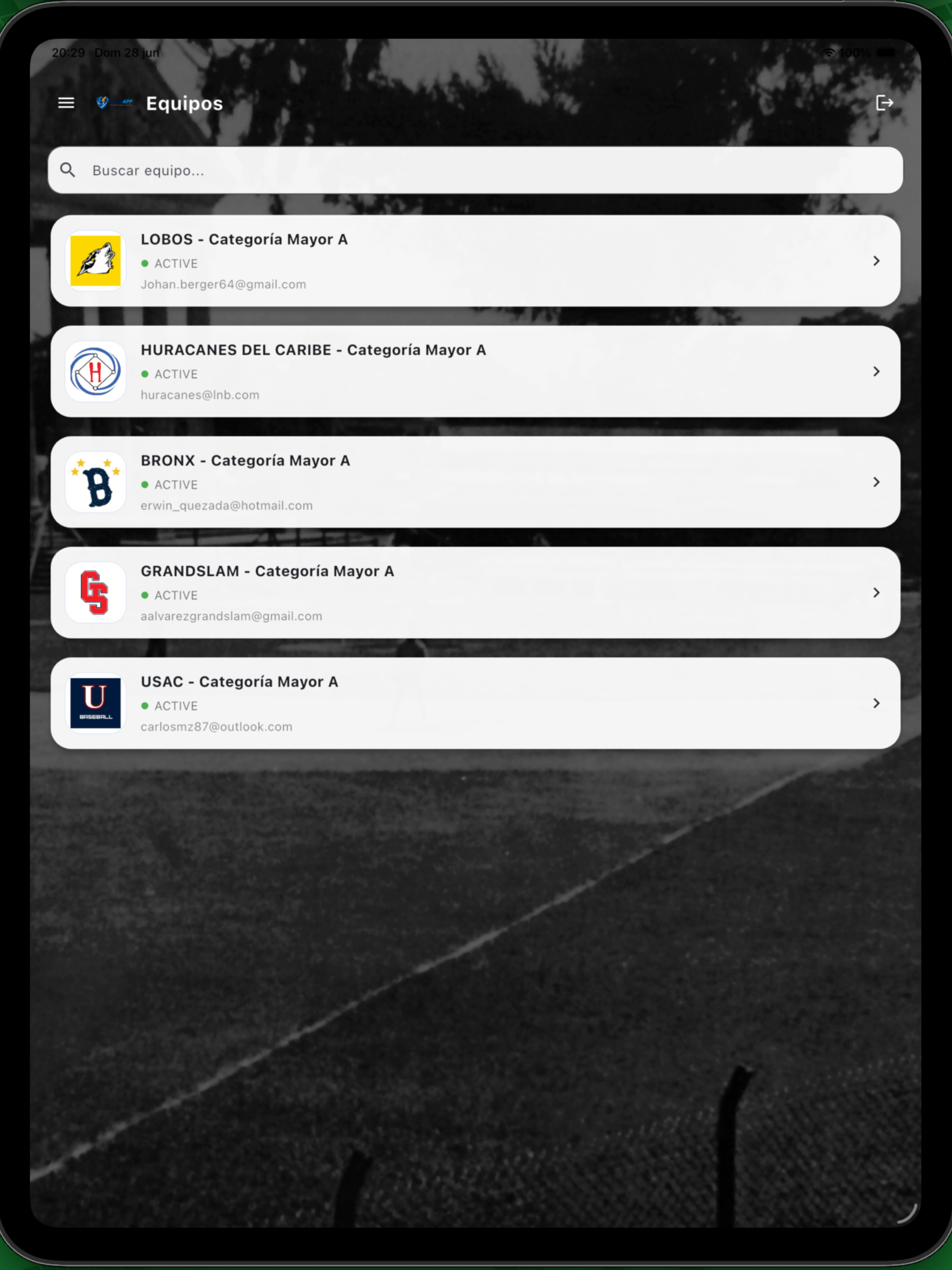 FEDEAPP Béisbol screenshot 10
