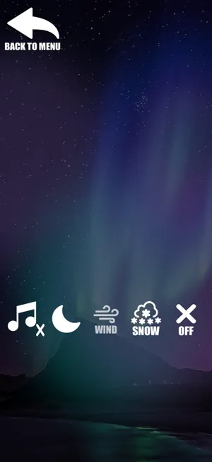 Northern lights simulator screenshot 3