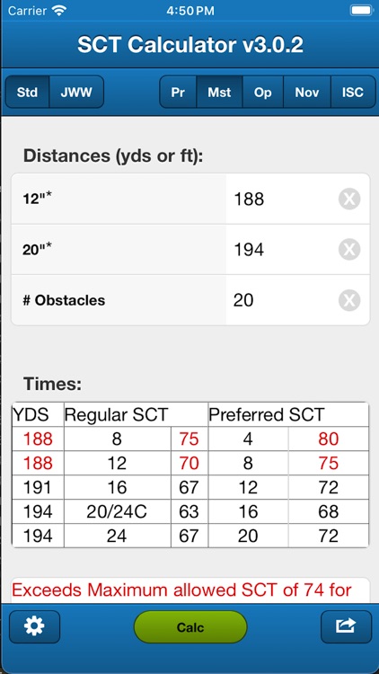 SCT Calculator 3 screenshot-3