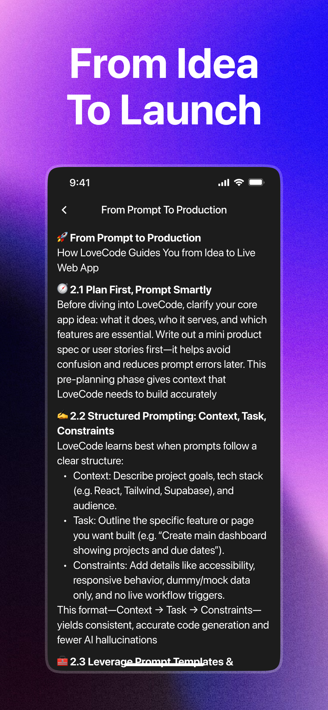 LoveCode Dev AI Guide