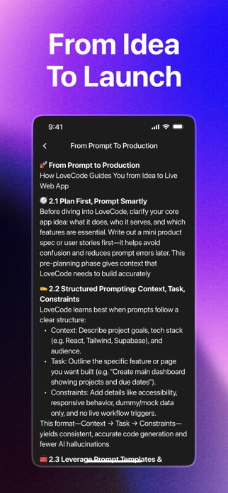 LoveCode Dev AI Guide Screenshot 5 of 7